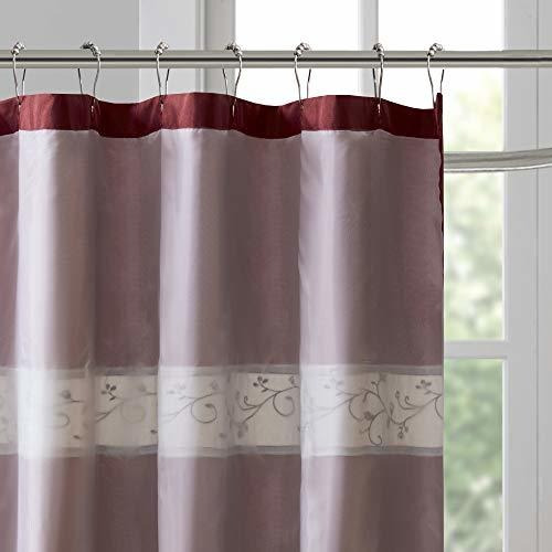 Cortina De Baño Madison Park Serene Flora Fabric Shower Cur
