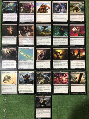 Deck Commander Clérigos Modern Magic The Gathering 24 24 Inglês E Português (Usado)