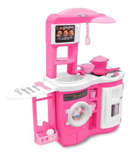 Imagen 3 de 8 de Cocinita Infantil Prinsel Cook'n Play Con Sonidos