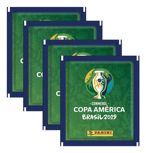 Pack De 50 Sobres Copa América Brasil 2019 Panini