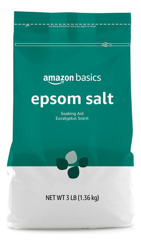 Epsom Salts Aroma Eucalipto 1.36 Kg Para Remojar
