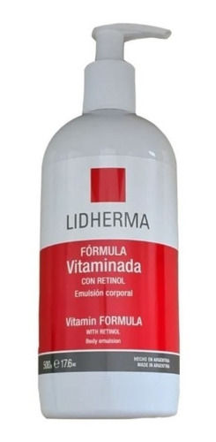 Vitaminada Con Retinol Para El Cuerpo Lidherma