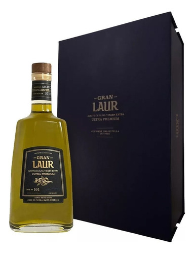 Aceite De Oliva Gran Laur 750cc Con Estuche