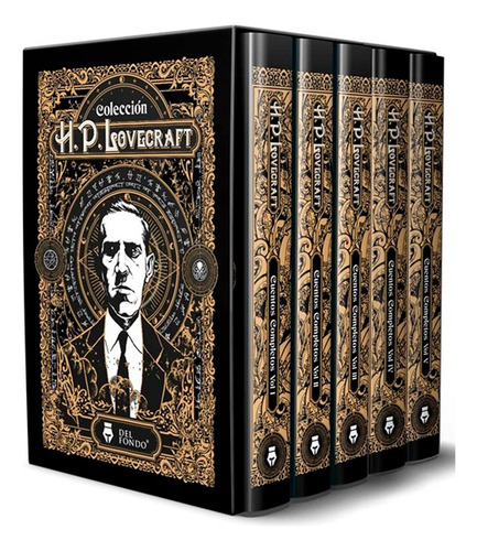 H.p. Lovecraft Cuentos Completos Pack - Del Fondo