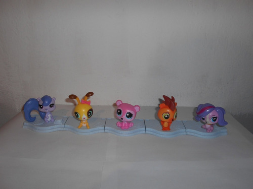 Figuras Littlest Pet Shop Mcdonalds Lote De 5