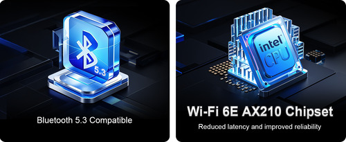 Placa De Red Pci-e Bzizu Ax5400 Wi-fi6e & Bluetooth 5.3