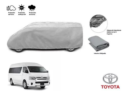 Forro/funda/lona Uso Rudo Camioneta Van's Toyota Hiace 2014