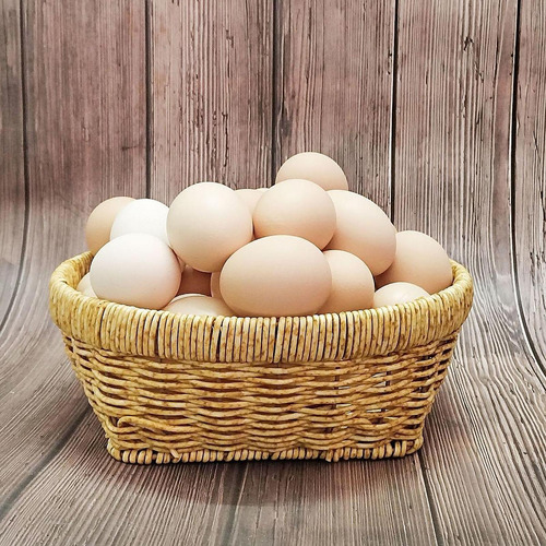 Cesta De Comida Apilable, Cesta De Mimbre De Imitación, S