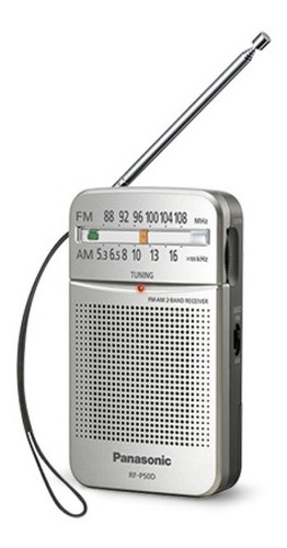 Radio Portátil Panasonic Rf-p50d A Pilas Aa - Escar