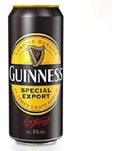 Pack X4 Cerveza Guinness Stout Special Export Lata 500 Ml