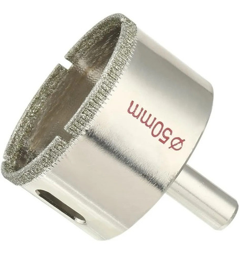 Imagen 1 de 2 de Mecha Copa Diamantada P/ Vidrio Marmol 50 Mm Porcelanato S.