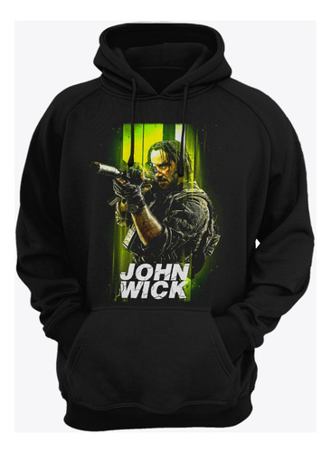 Sudadera John Wick, Unisex Capucha Y Cangurera