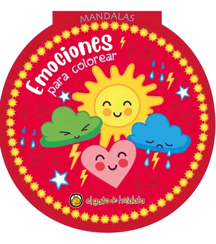 Libro Infantil Emociones Para Colorear Mandalas Para Niños