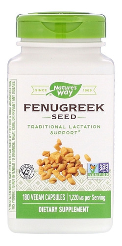 Fenugreek Nature´s Way 180 Cap