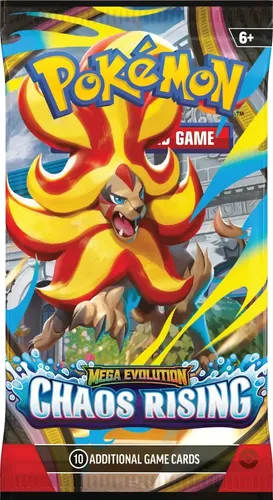 Mega Evolution Chaos Rising - Pacote Booster - Chaos Rising em