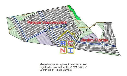 Imagem 19 de 20 de Terreno À Venda, 160 M² Por R$ 85.600 - Parque Vasconcelos - Hortolândia/sp - Te0162