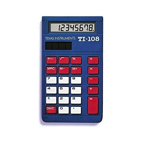 Calculadora Solar Ti-108 Kit De 10