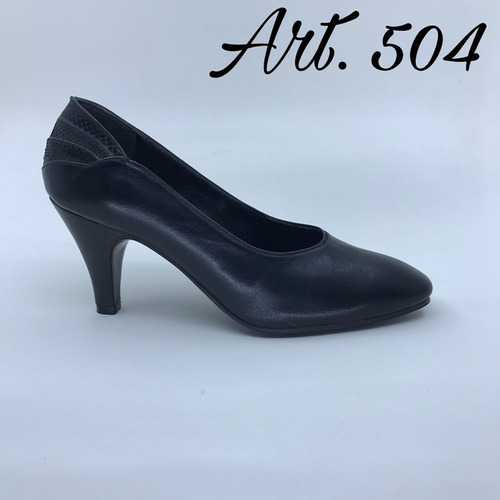 Zapatos Clasicos Talle 35 Cuero Cabritilla Legitimo Lote