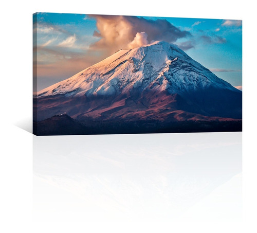 Cuadro Decorativo Canvas México Gran Volcan Popocatepetl