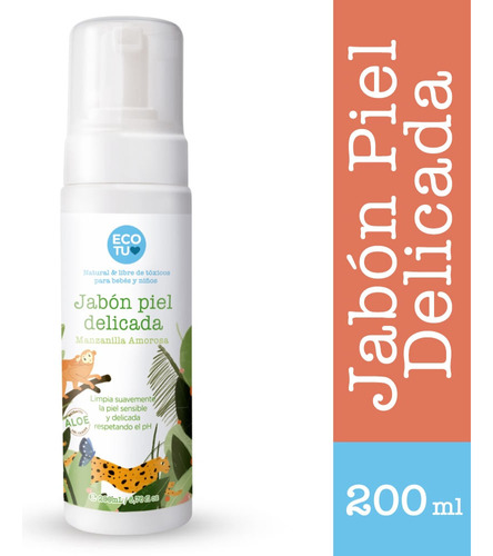 Jabon Liquido Ecotu Manzana Amorosa X 200ml