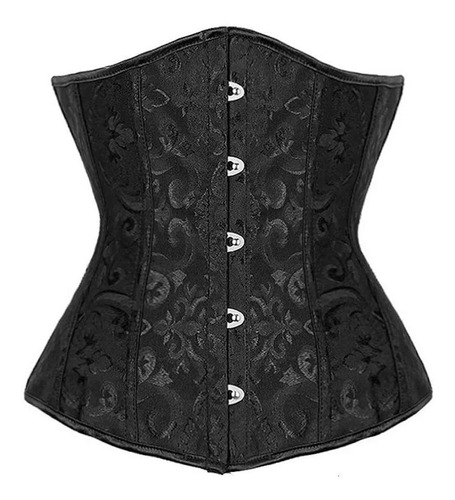 Corsé Corset Faja Estampado Ajustable Cinturilla 28 Varillas