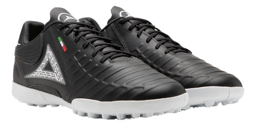 Tenis De Futbol Pirma Brasil Turf Negro-hombre 3043