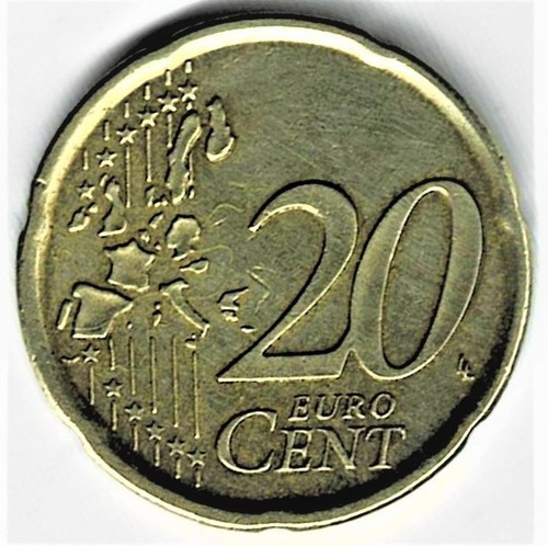 Moneda  De  España 20 Cent  De  Euro  2002