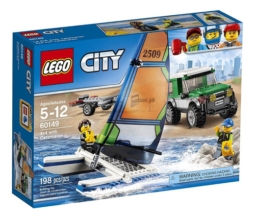 Lego® City 4x4 With Catamaran (60149)