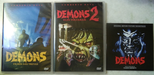 Demons - Filhos Das Trevas - Box Com 2 Dvds - Lamberto Bava (Usado)