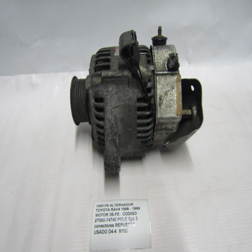 Alternador Toyota Rav4 1998-1999 3s-fe . Codigo 27060-74740 (Usado)