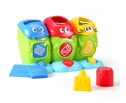 Eco Amigos - Clasificadores De Formas -b-kids Blue-box