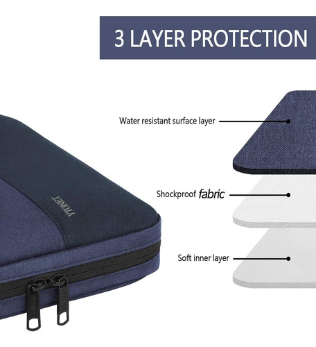 Funda Resistente Al Agua Para Computadora Portátil 15.6 PuLG