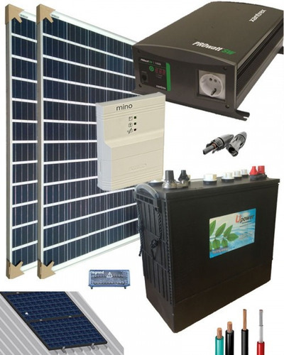 Kit Solar Casa Campo 700w 12v 2000whdia