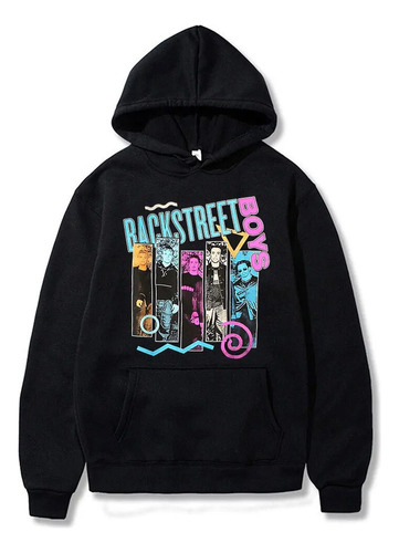 Sudadera Clásica Vintage Con Capucha Backstreet Boys Band Pa