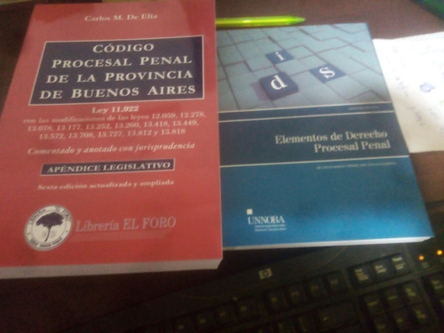 Codigo Procesal Penal Pcia Buenos Aires Comentado - De Elia 