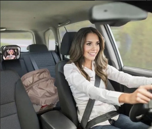 Imagem 4 de 5 de Espelho Para Carro Bebê + Móbile Chocalho Mordedor Bebê