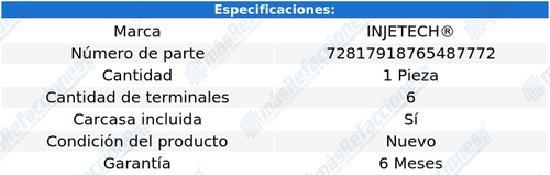 Sensor Flujo Aire Maf Focus L4 2.0l De 2000 A 2004 Injetech