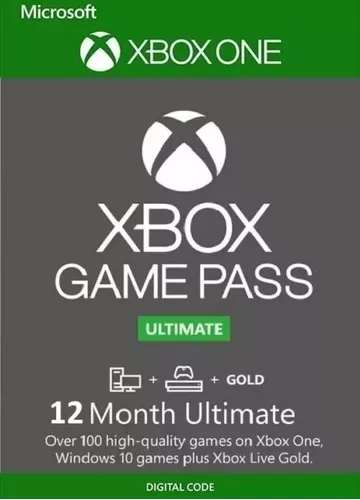 Gift Card Xbox Live Gold - 12 meses - Digital Xbox
