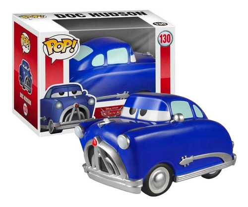 Boneco Funko Pop Doc Hudson 130 Carros Disney Pixar