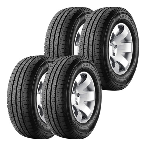 Kit 4 Pneus 185 R14 Goodyear Marathon 2 102/100r (carga)