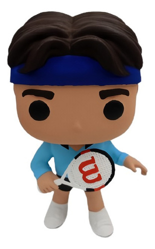 Funko Personalizado Roger Federer Con Caja