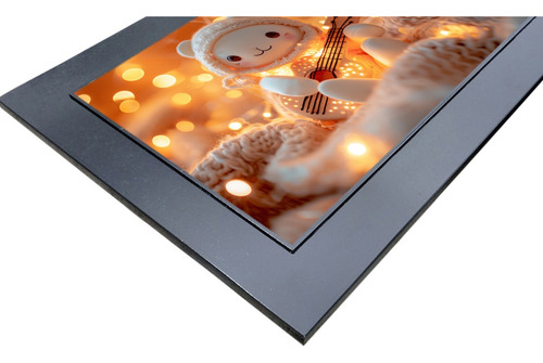 Cuadro De Cuerdita Luminosa Num 01 G