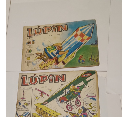 2 Revistas Lupin N° 110 Y N° 167
