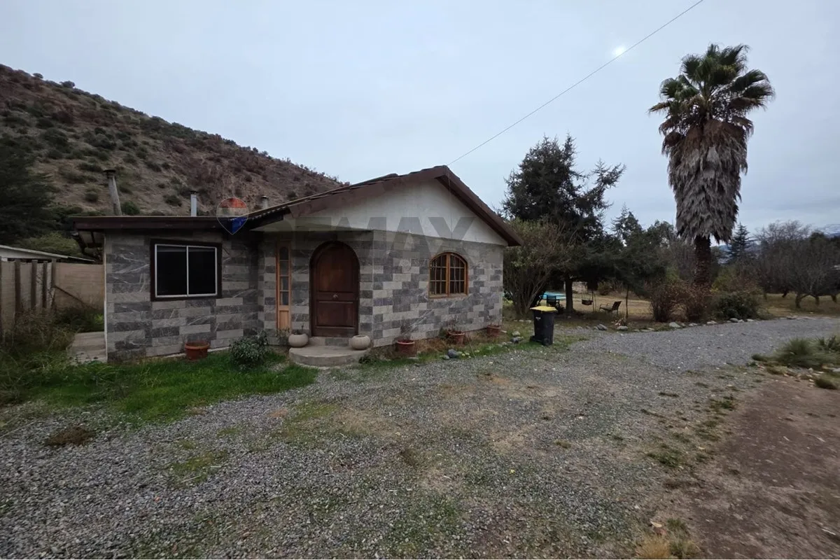 Imagen 1 de 30 de Parcela En Pirque Con Bajada Al Río Y 3 Casas