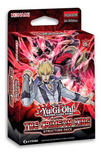 Yu-gi-oh! Structure Deck: The Crimson King Ingles