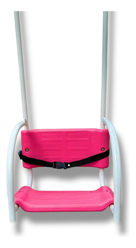 Columpio Y Resbaladilla + Canasta De Basket Rosa