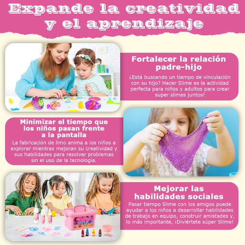 Kit De Slime De Helado, Increíble Kit Para Hacer Slime De He