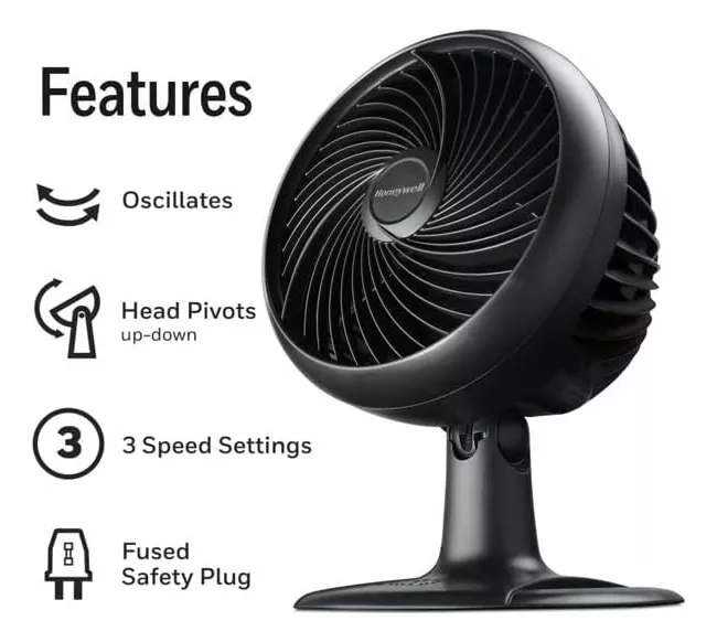 Segunda imagen para búsqueda de honeywell ventilador