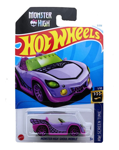 Hot Wheels Monster High Ghoul Mobile Hw Screen Time