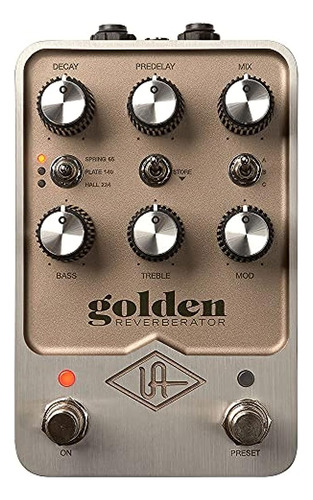 Universal Audio Golden Reverb Pedal (gpm-gold)